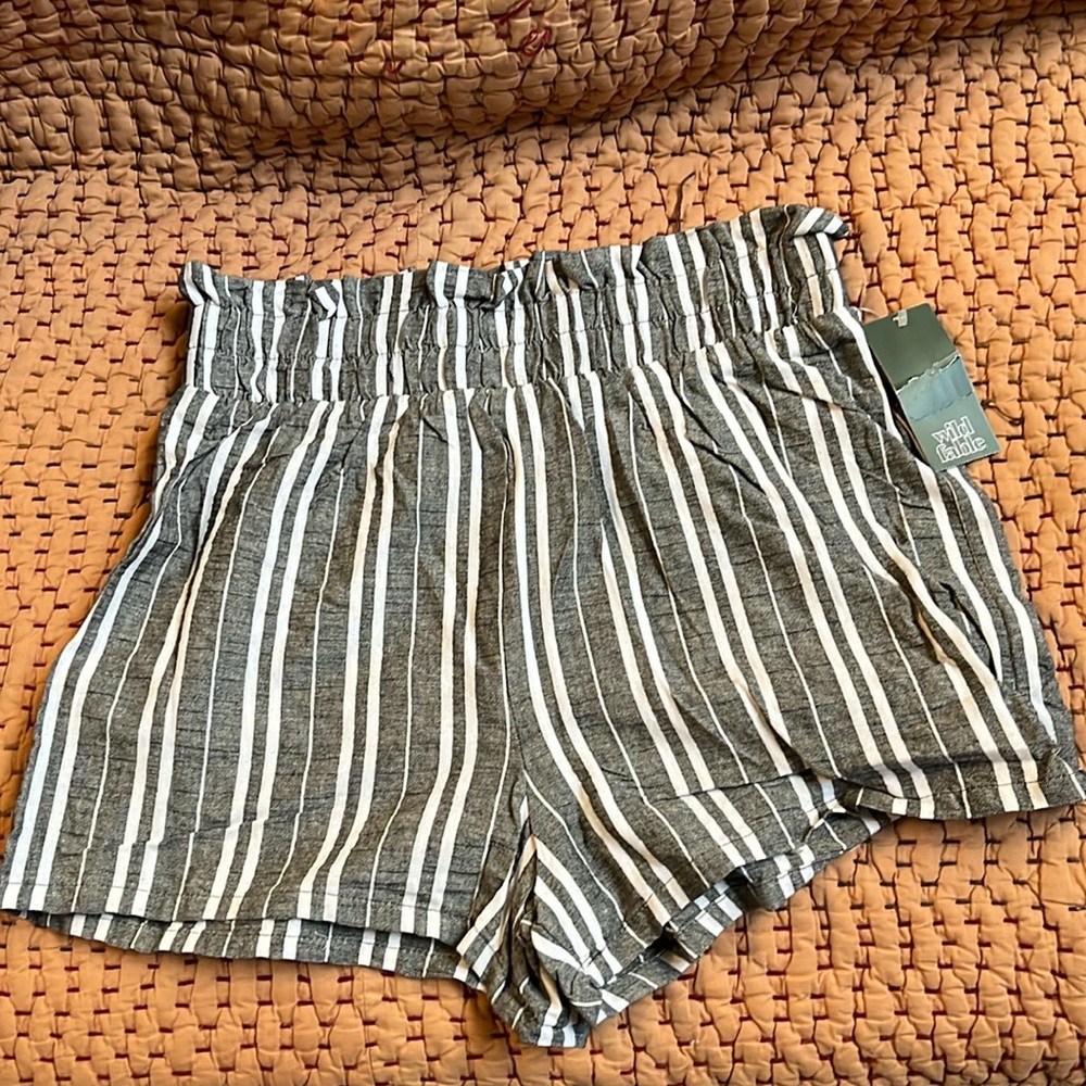 Wild Fable Striped Shorts Size 2
